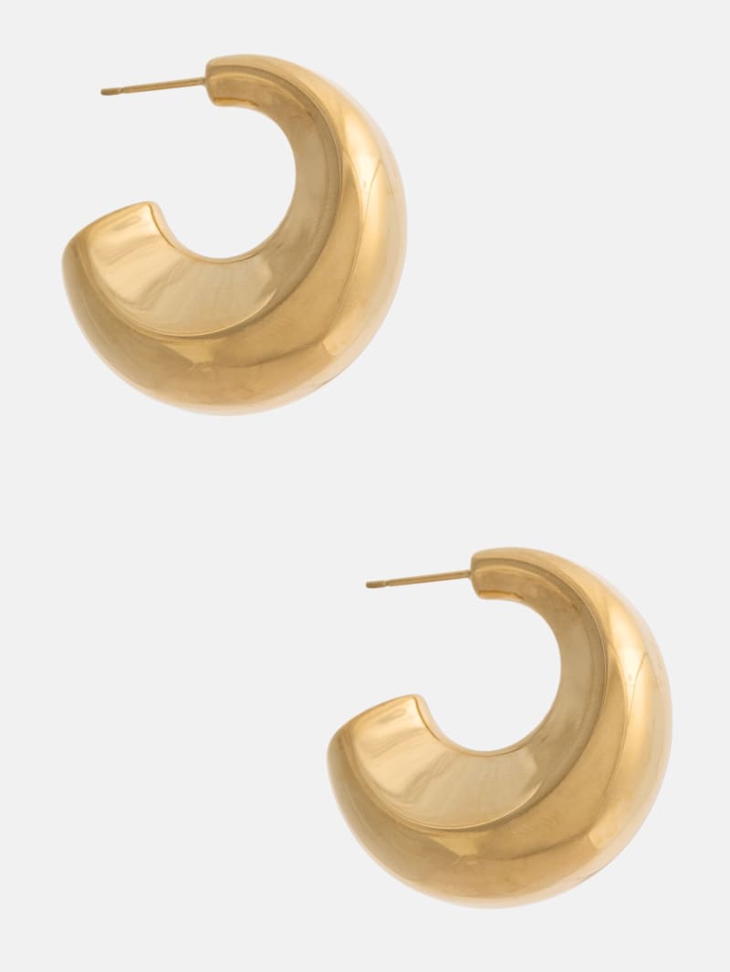 Orecchini A Cerchio GUESS JEWELLERY Hula Hoops In Acciaio Inox – Donna, Triangolari 13.5x15mm - 4