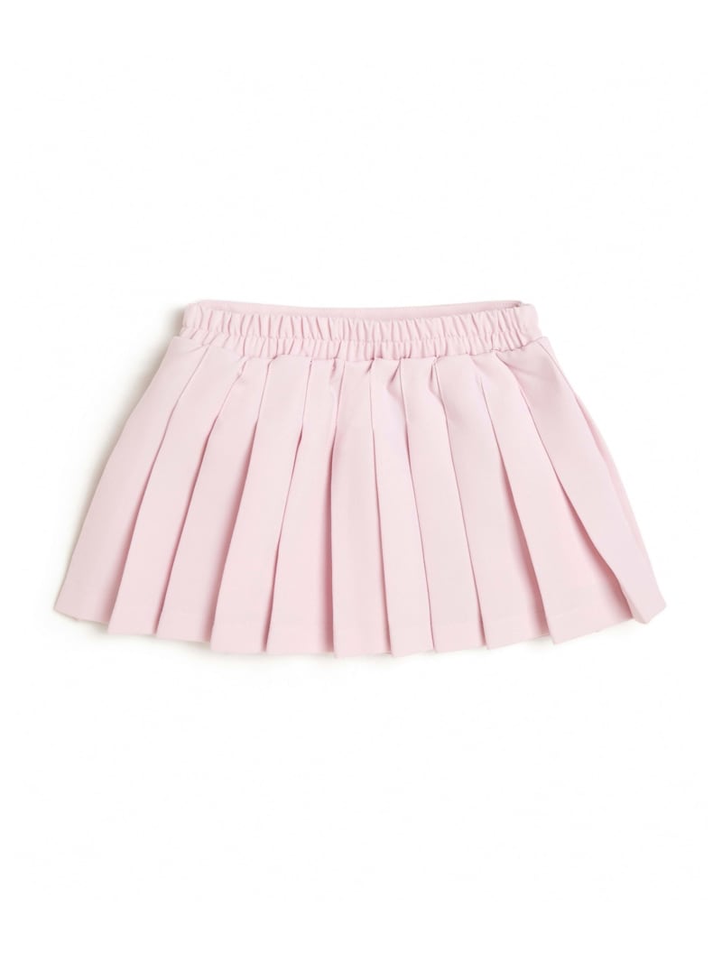 Pink Pleated Mini Skirt (3081762)