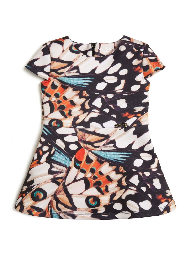 Butterfly Scuba Dress (7