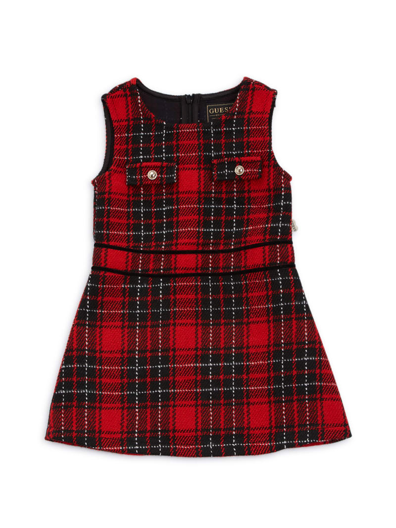 Guess plaid dress cheap