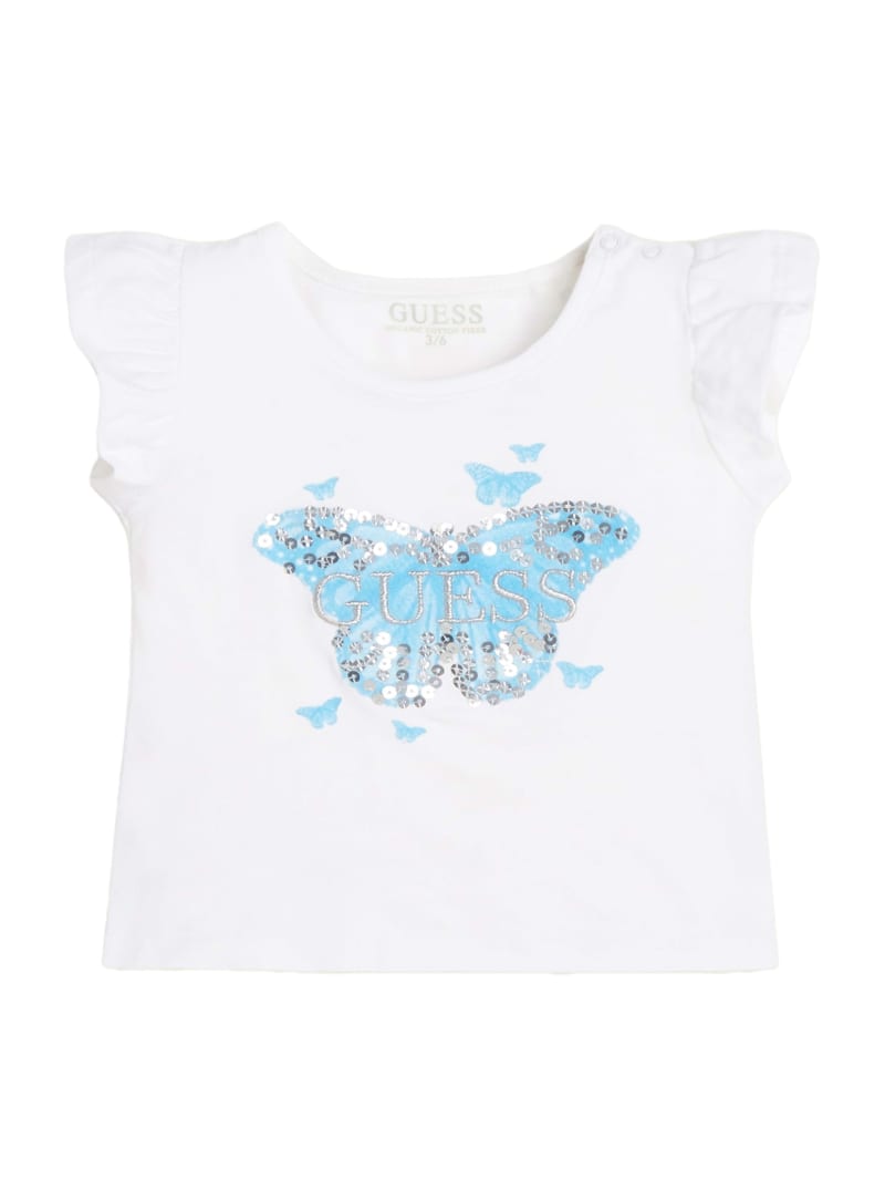 Tee-shirt papillon à logo (2-7)