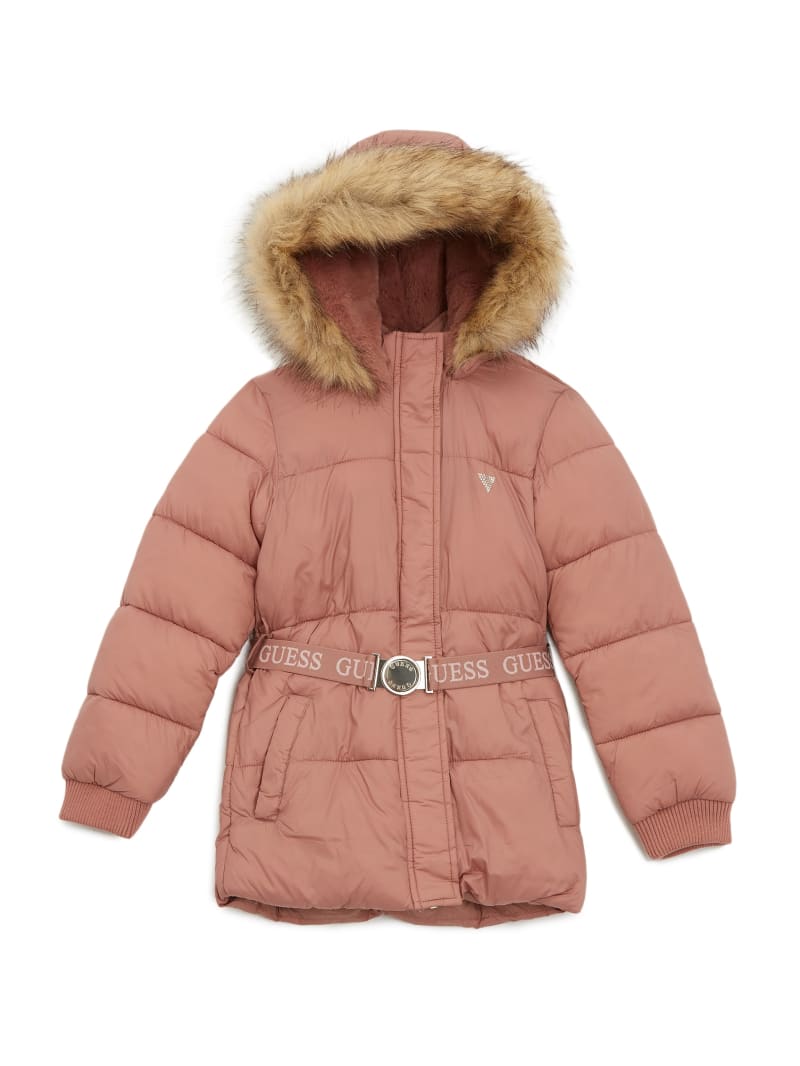 Blissful Belted Puffer Coat (2-6)