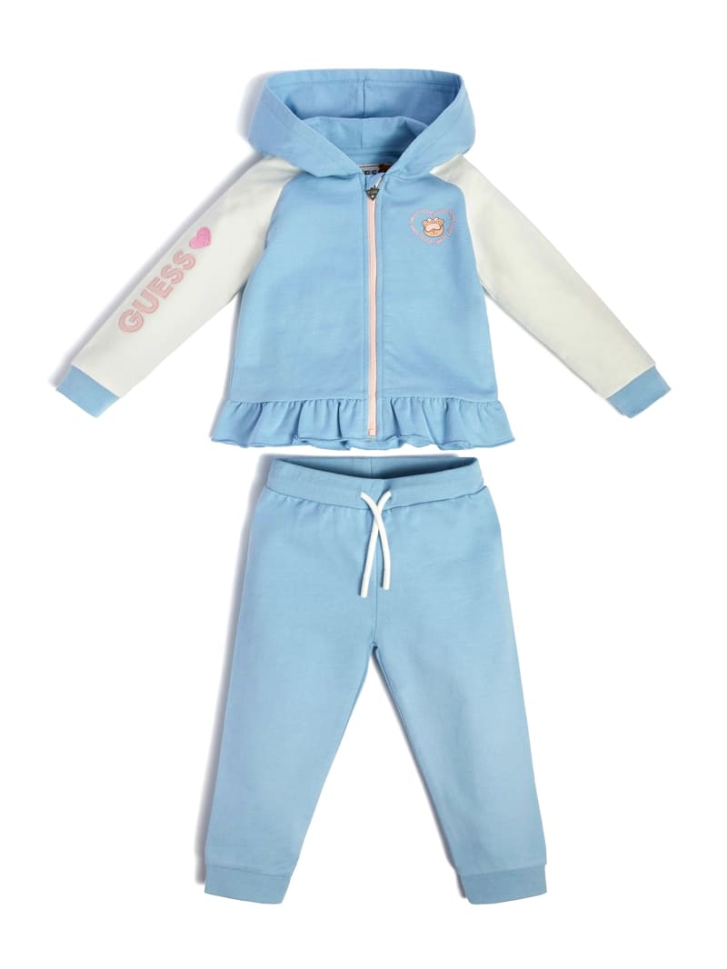 Ruffled Active Jacket and Pants Set 2 7 GUESS Canada