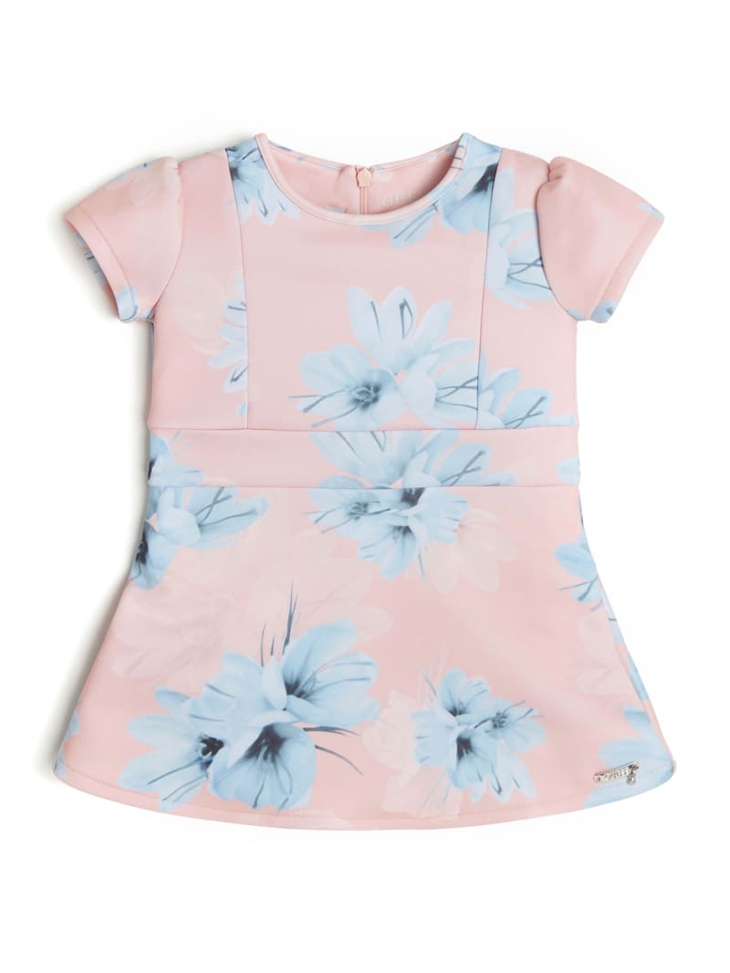 Floral Scuba-Knit Dress (2-7)