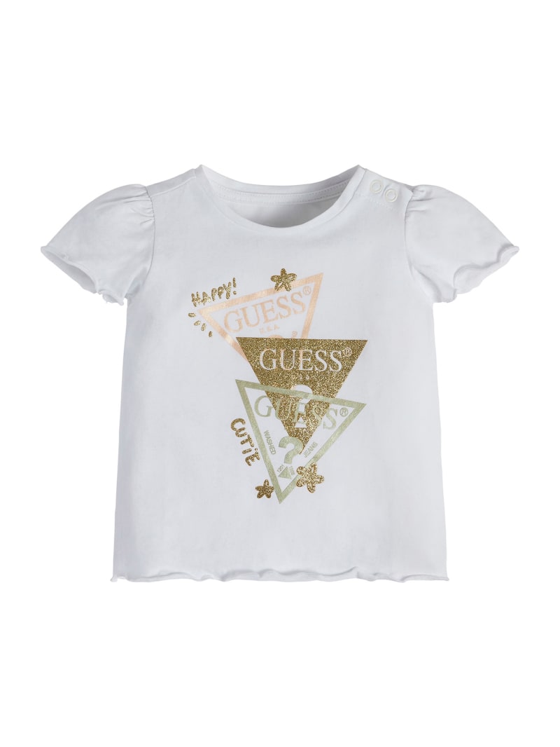 Layered Triangle Logo Tee 3M 7 GUESS Canada