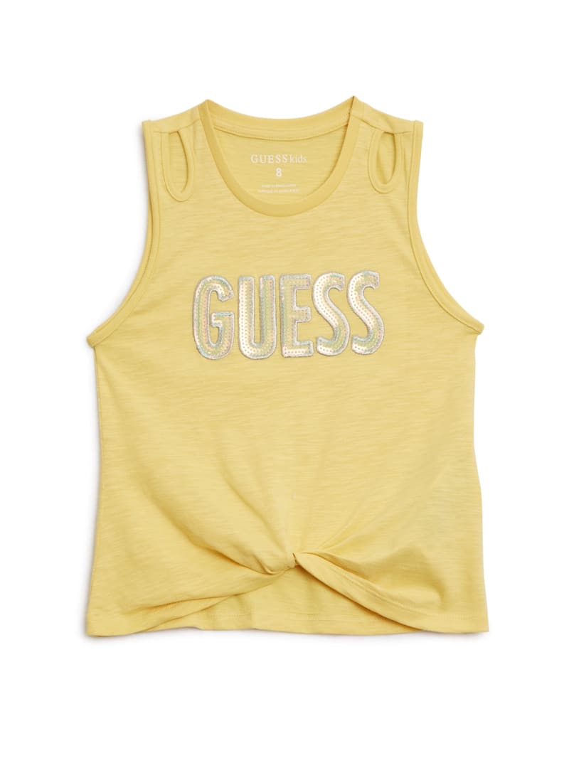 Eco Twisted Front Logo Tank (2-6)