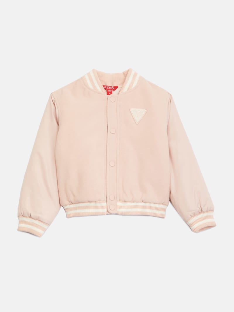Guess pink bomber jacket clearance