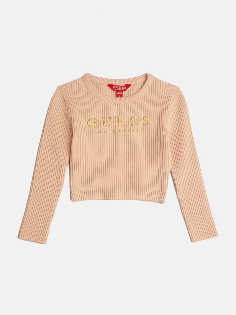 Eco Melodie Ribbed Sweater (2-6) | GUESS Factory