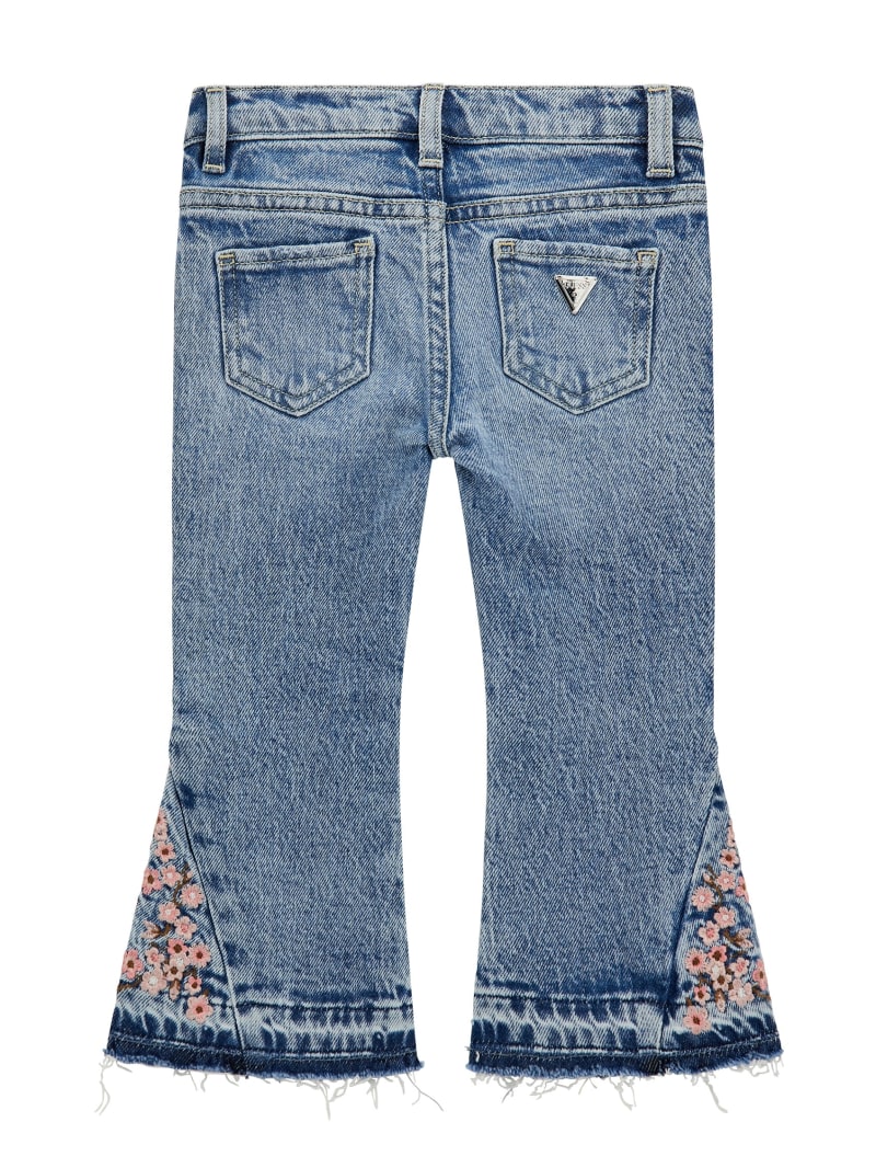 Eco Embroidered Flare Jeans (2-7)