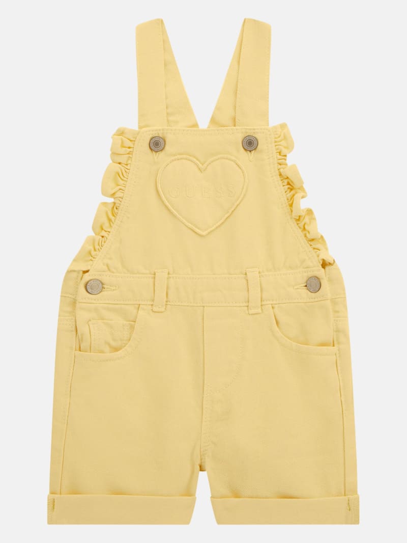 GUESS アメリカ古着　キッズオーバーオール Vintage 90s Guess Overall Shorts Girls 14 Womens XXS Denim
