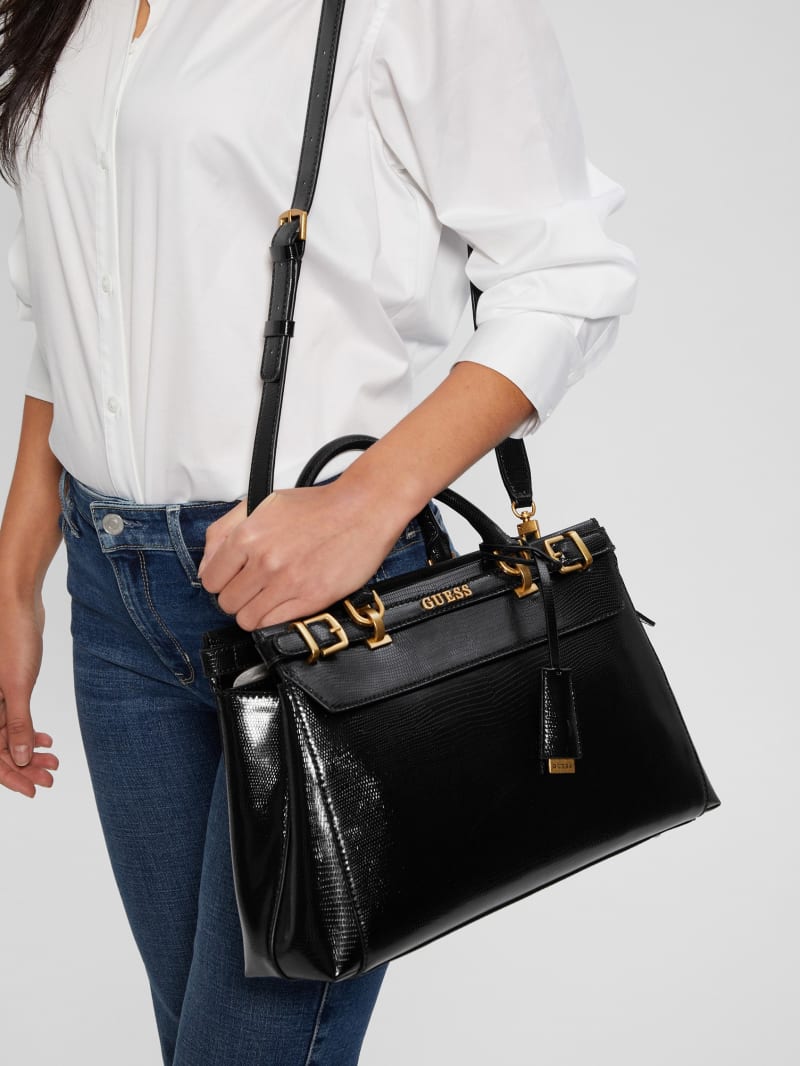 Guess new sales wave luxury satchel