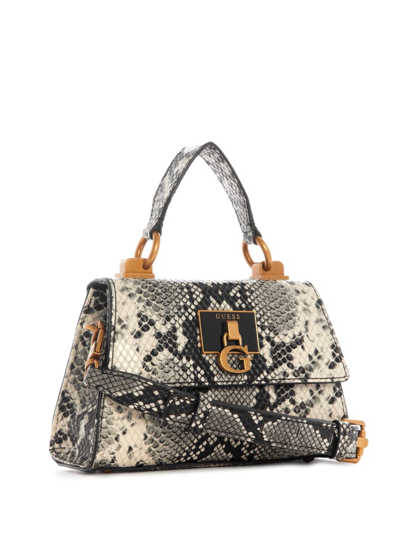 Guess snakeskin purse hot sale