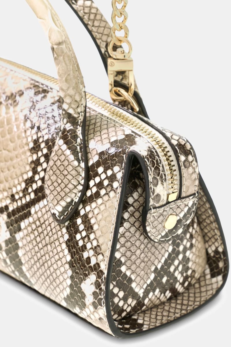 Yvonne Animalier Print Mini Satchel