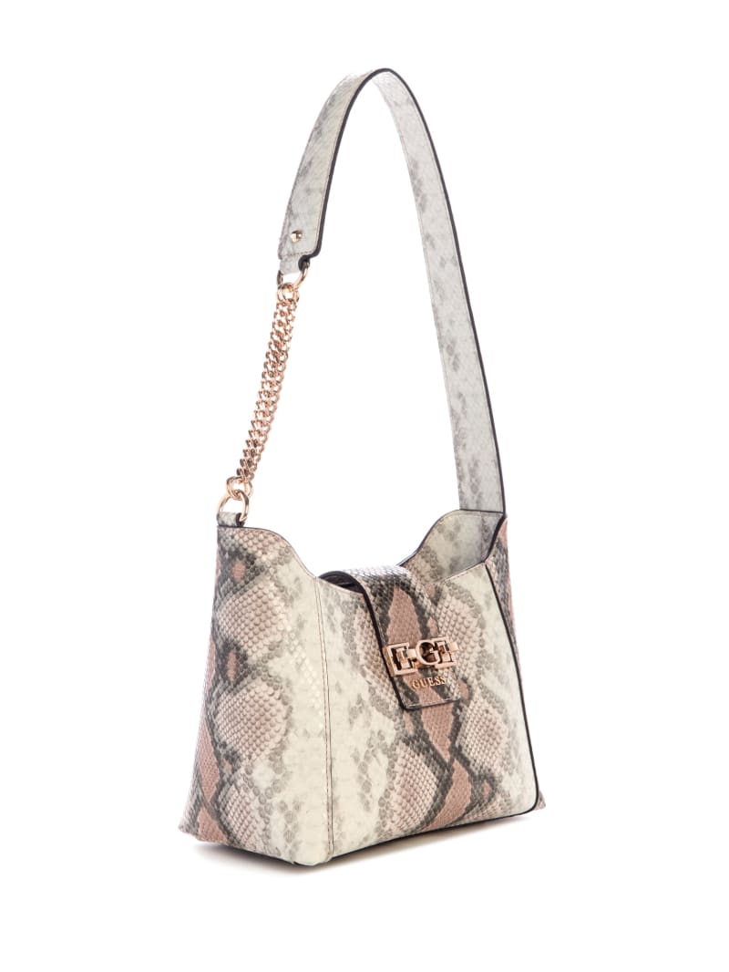 GUESS® Jane Snakeskin Hobo Bag