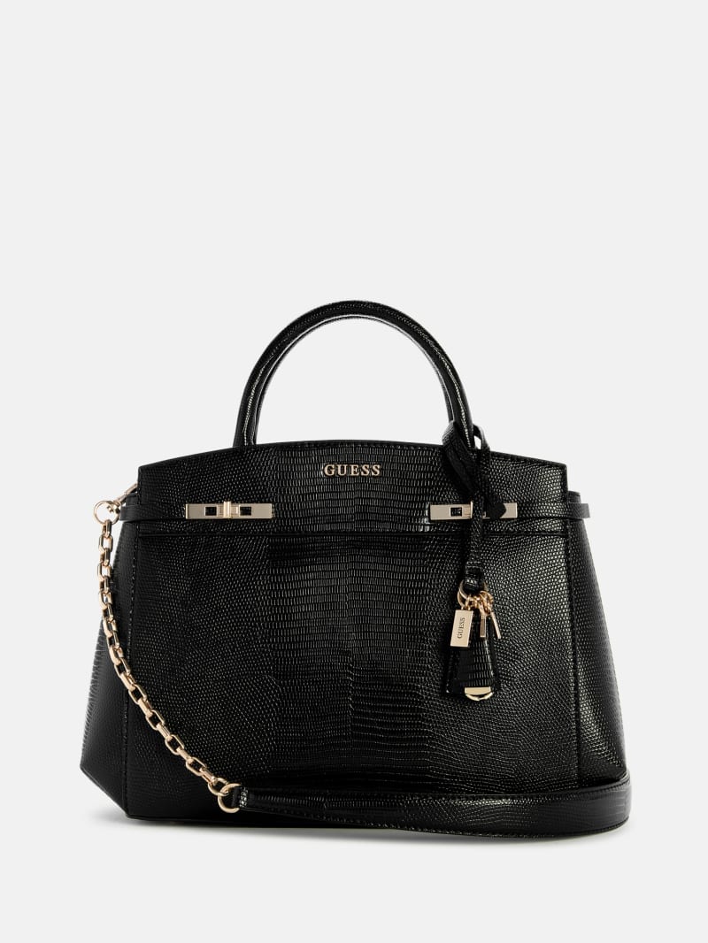 Melinda python-print handbag