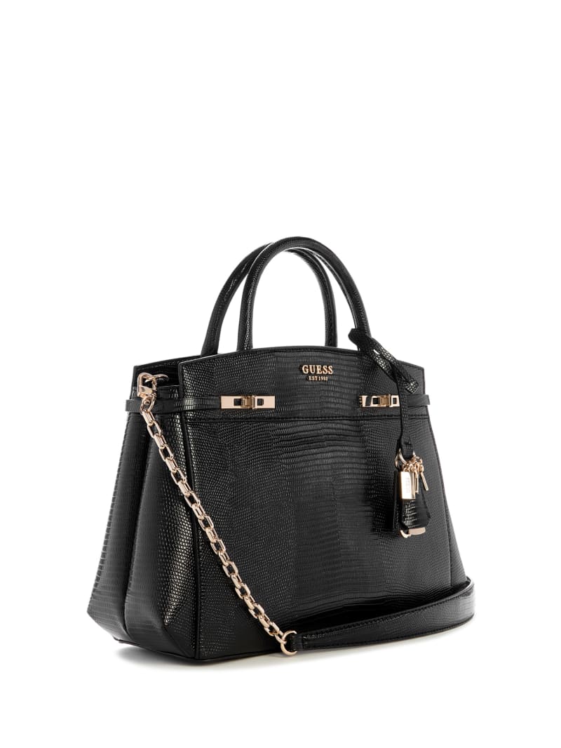 Melinda python-print handbag