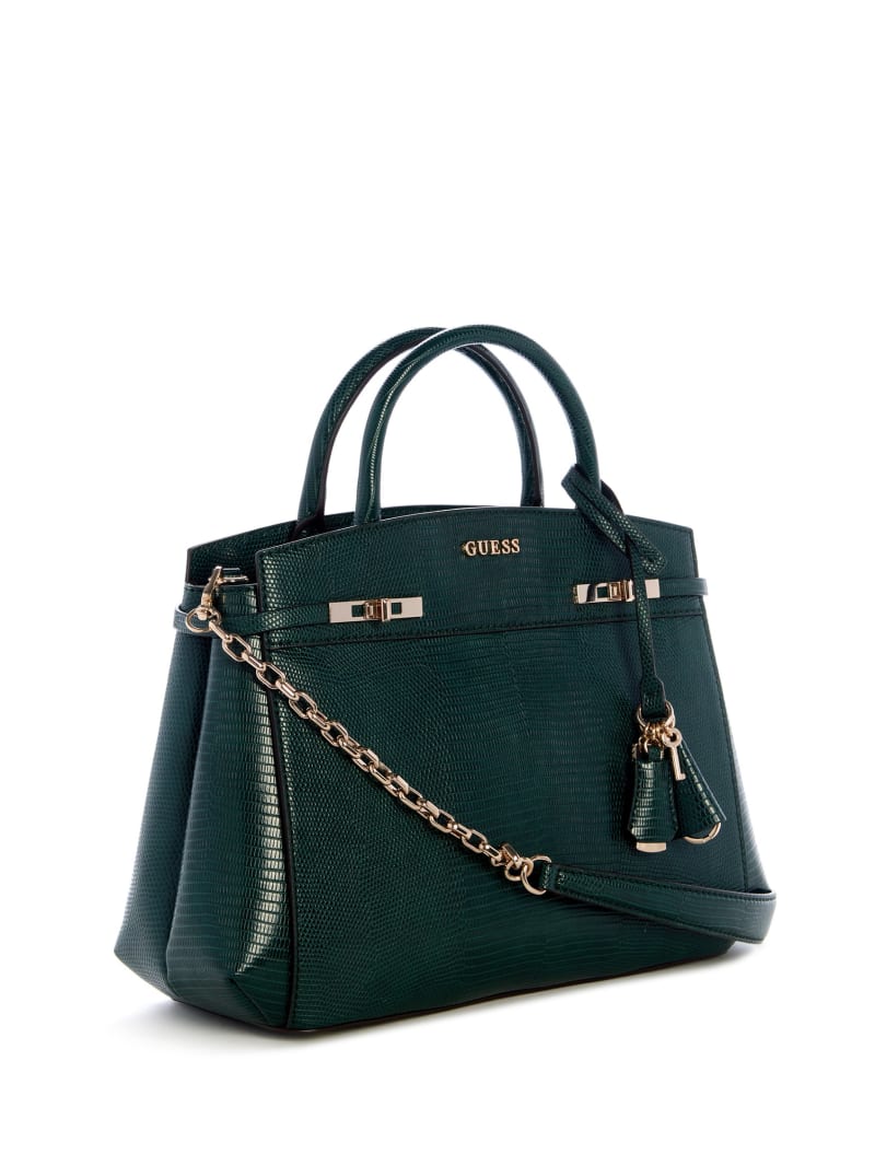 Melinda python-print handbag