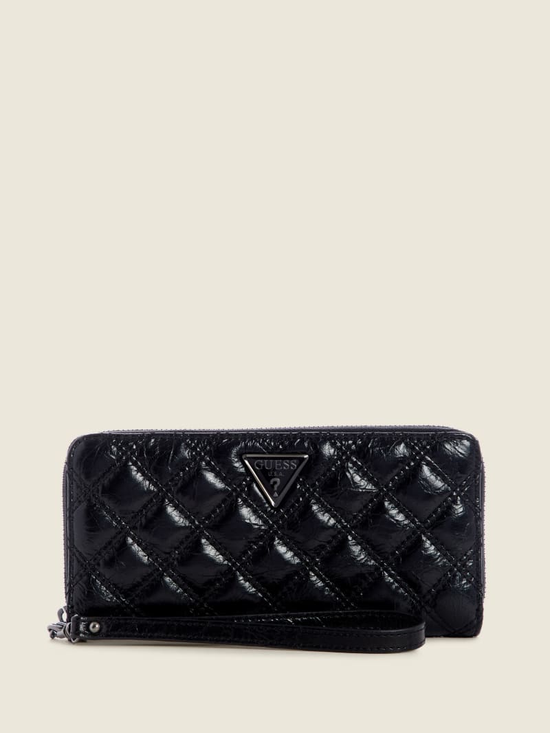 Cessily Quilted Large Zip-Around Wallet