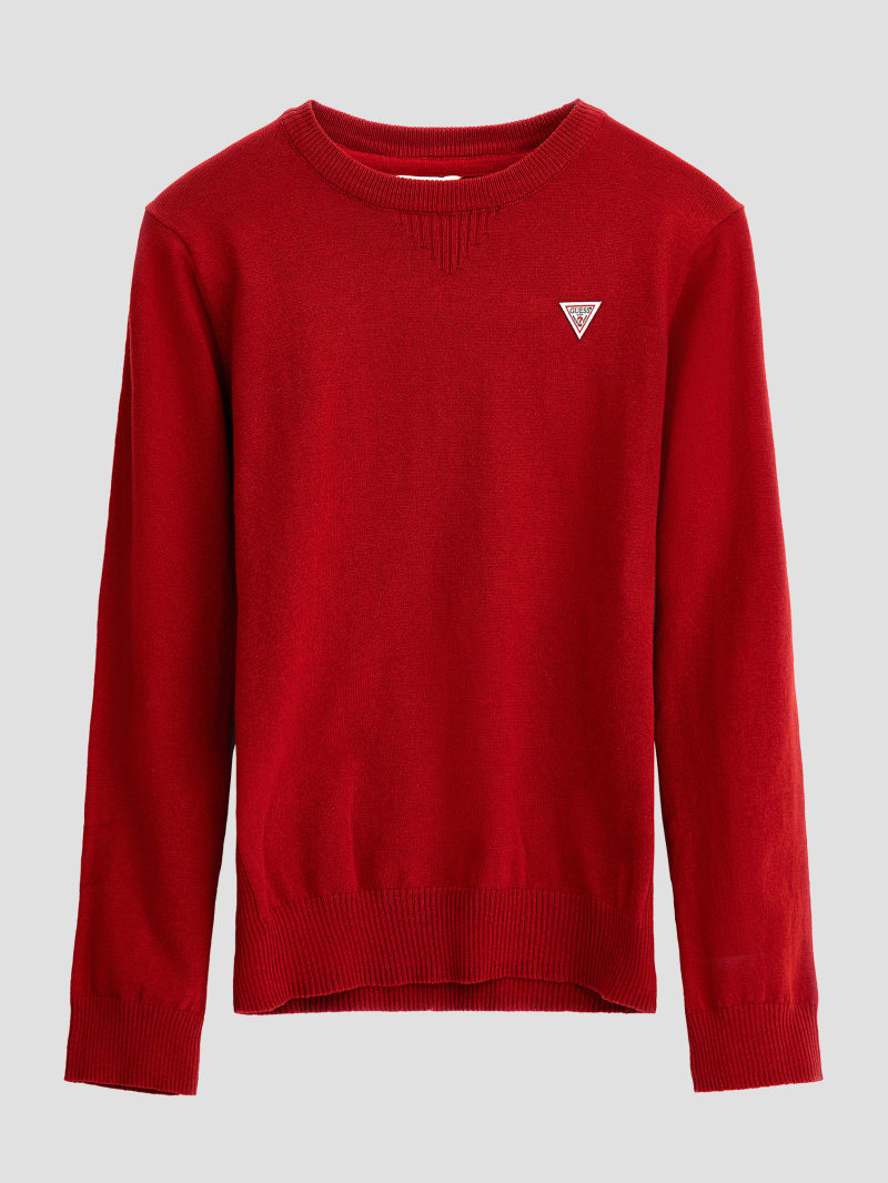 Guess red jumper sales