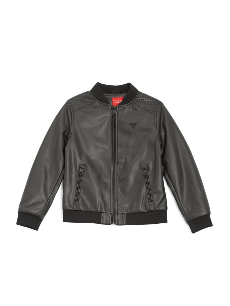 Curt Faux-Leather Flight Jacket (7-16)