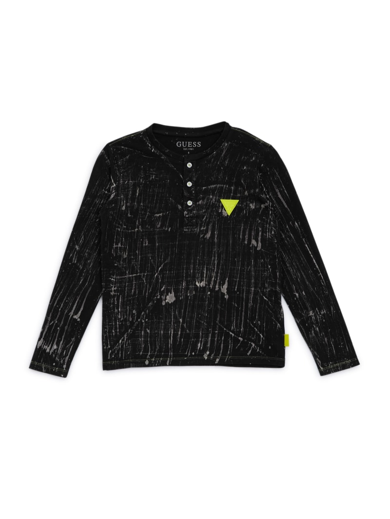 Guess henley shirt sales