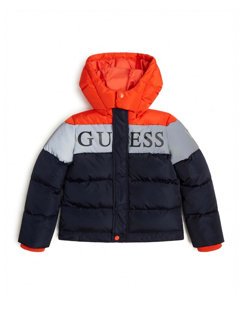 Color-Block Hooded Puffer Jacket (7-16)