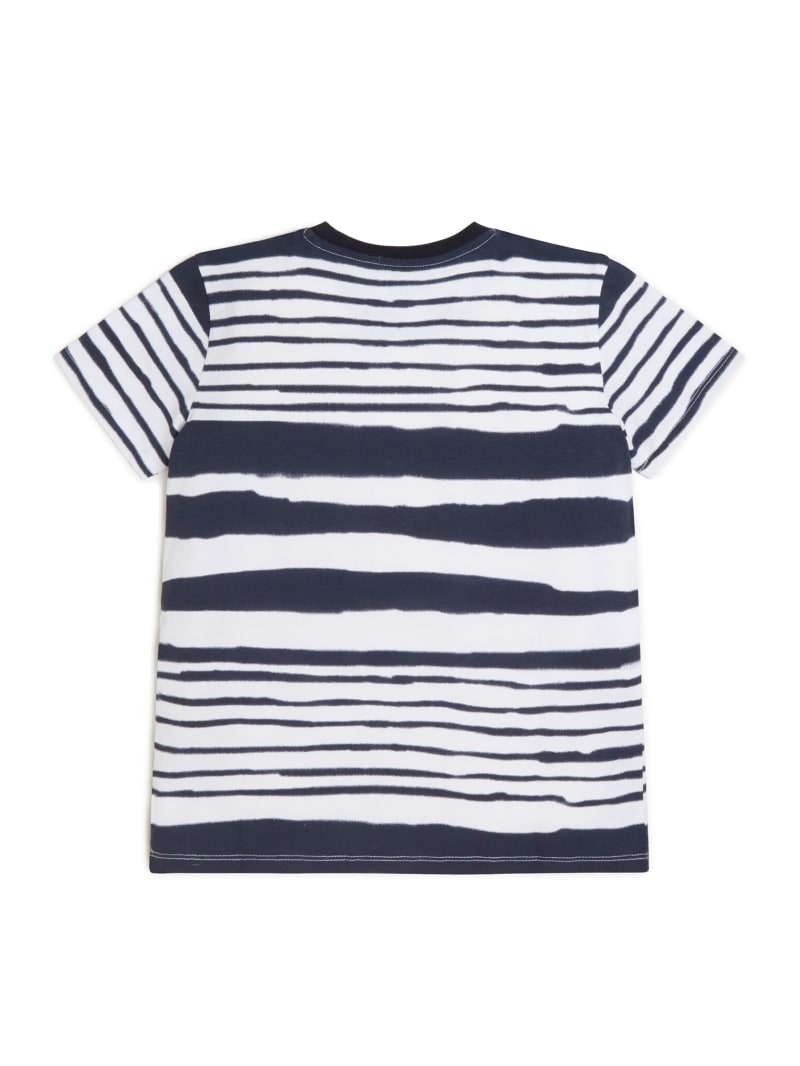Guess blue striped shirt discount