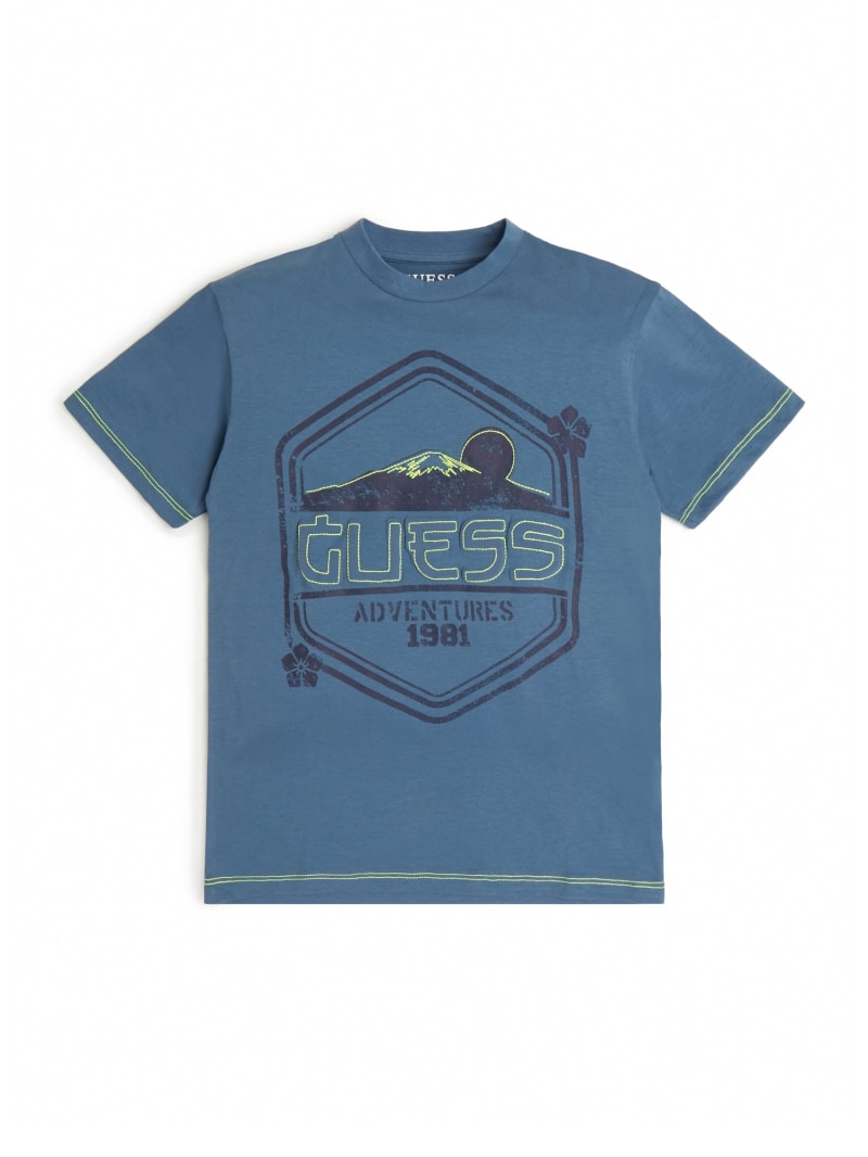 Teal guess shirt outlet
