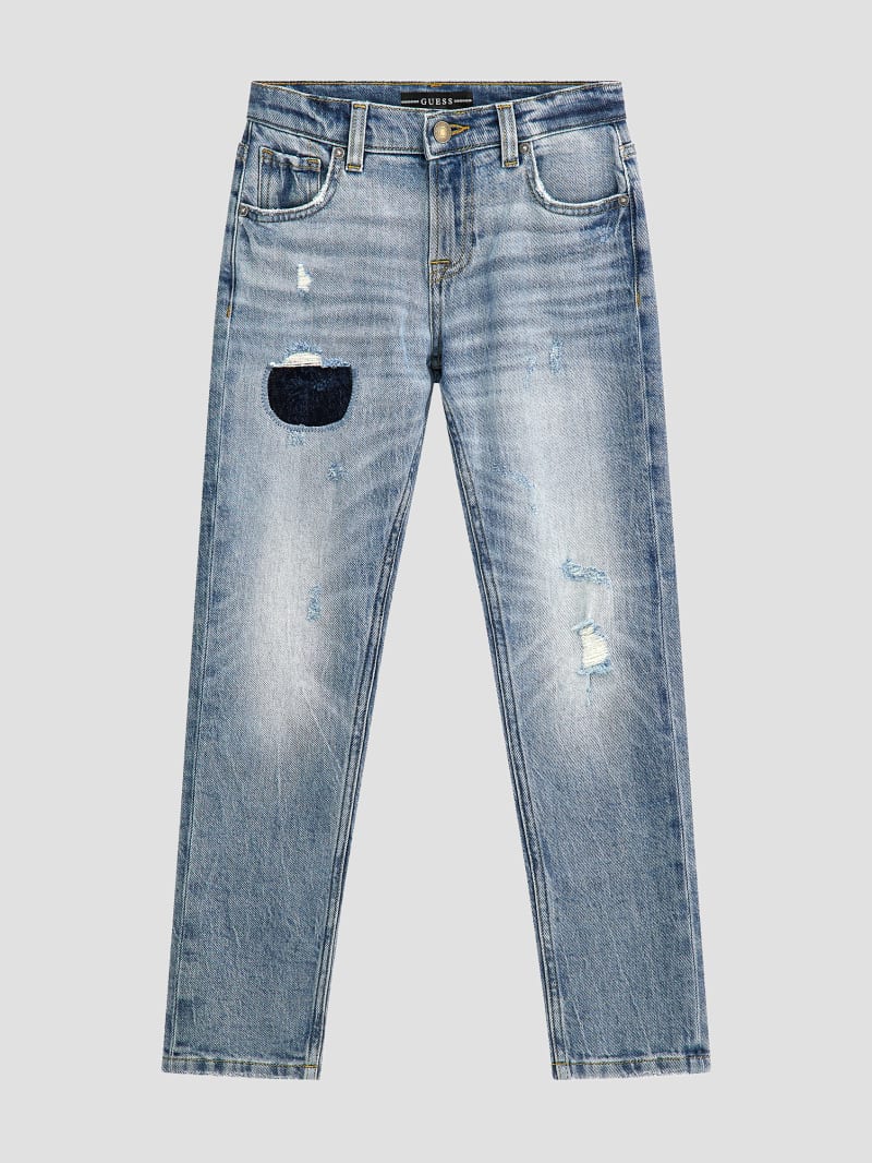 Rip-and-Repair Skinny Jeans (7-16)