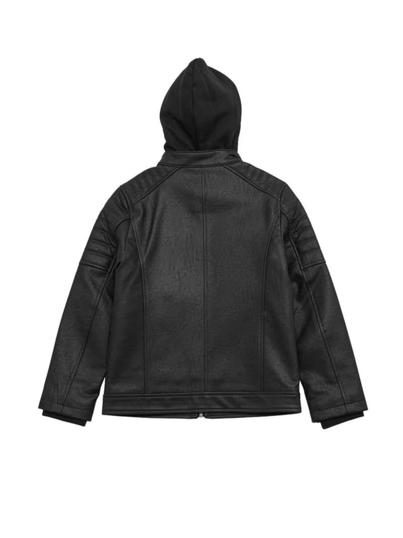 Macer Hooded Moto Jacket (7-16)