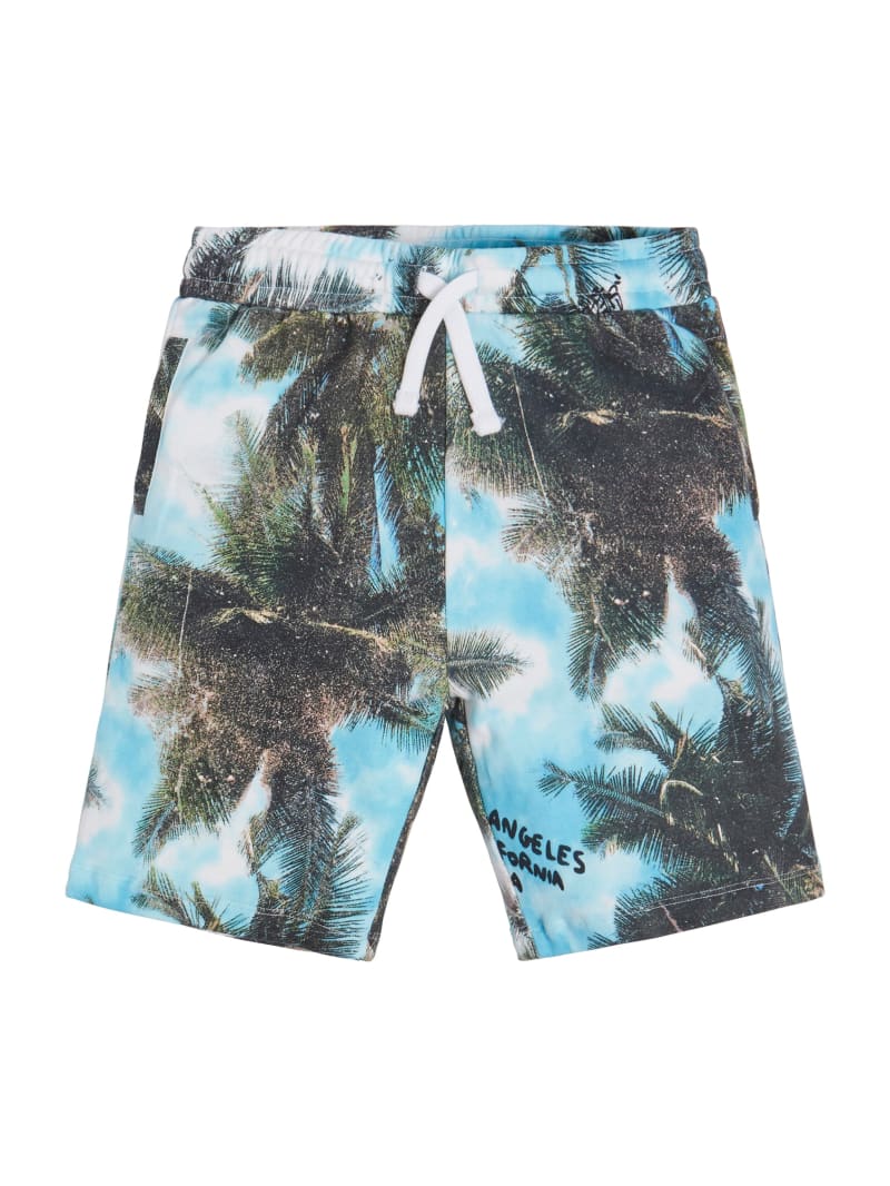 Eco Printed Active Shorts (7-16)