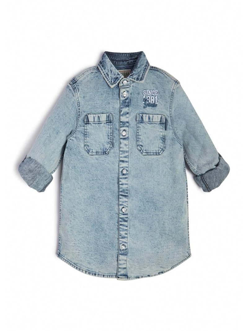 Guess chambray shirt store