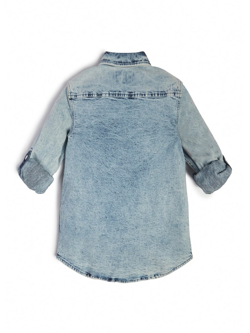 Stretch Denim Shirt (7-18) | GUESS Canada