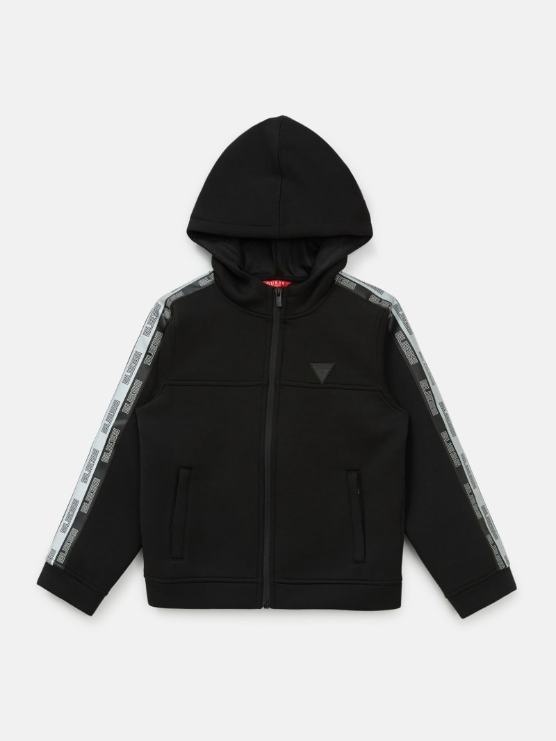 Guess tape hotsell full zip hoodie