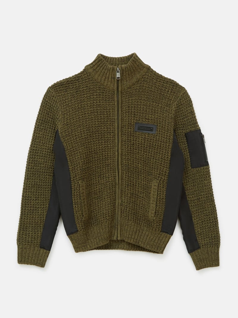 Leon Zip-Up Sweater (7-16)