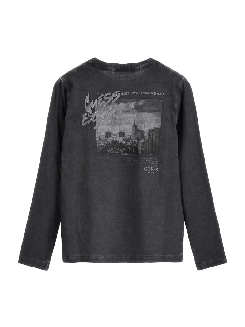 Guess long sleeve t shirt deals