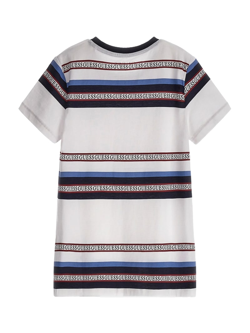 Guess striped shirt sizing hot sale
