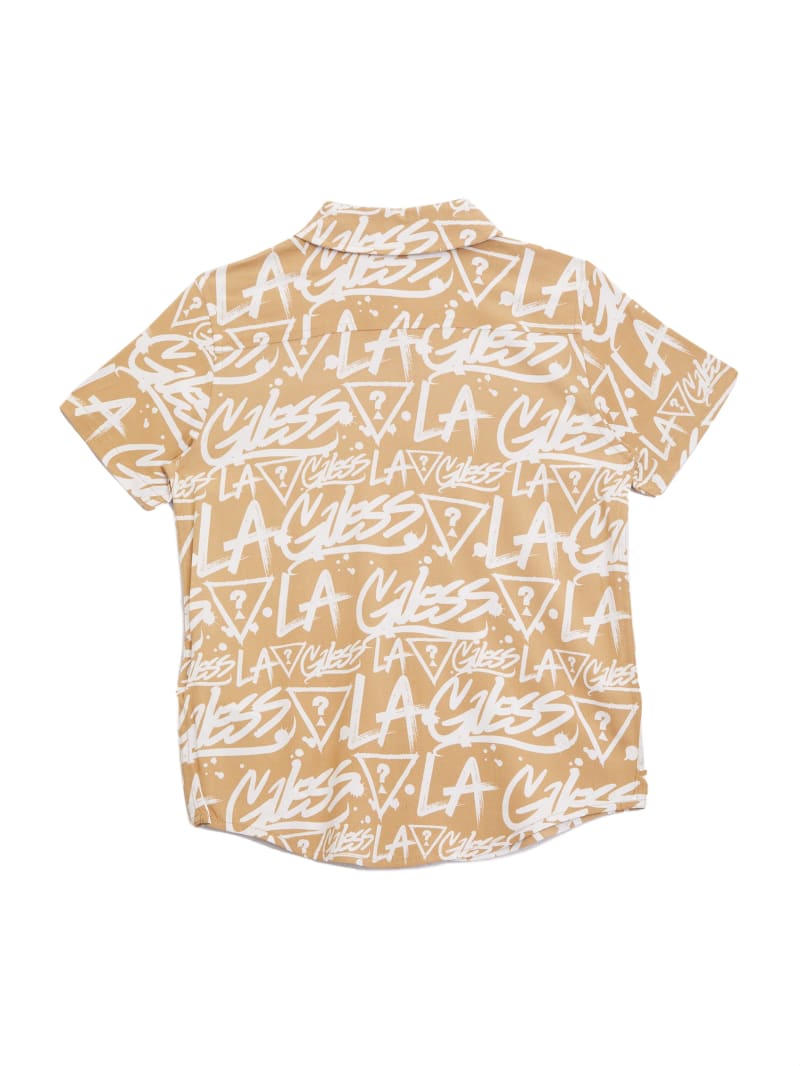 Lush Printed Short-Sleeve Shirt (7-16)