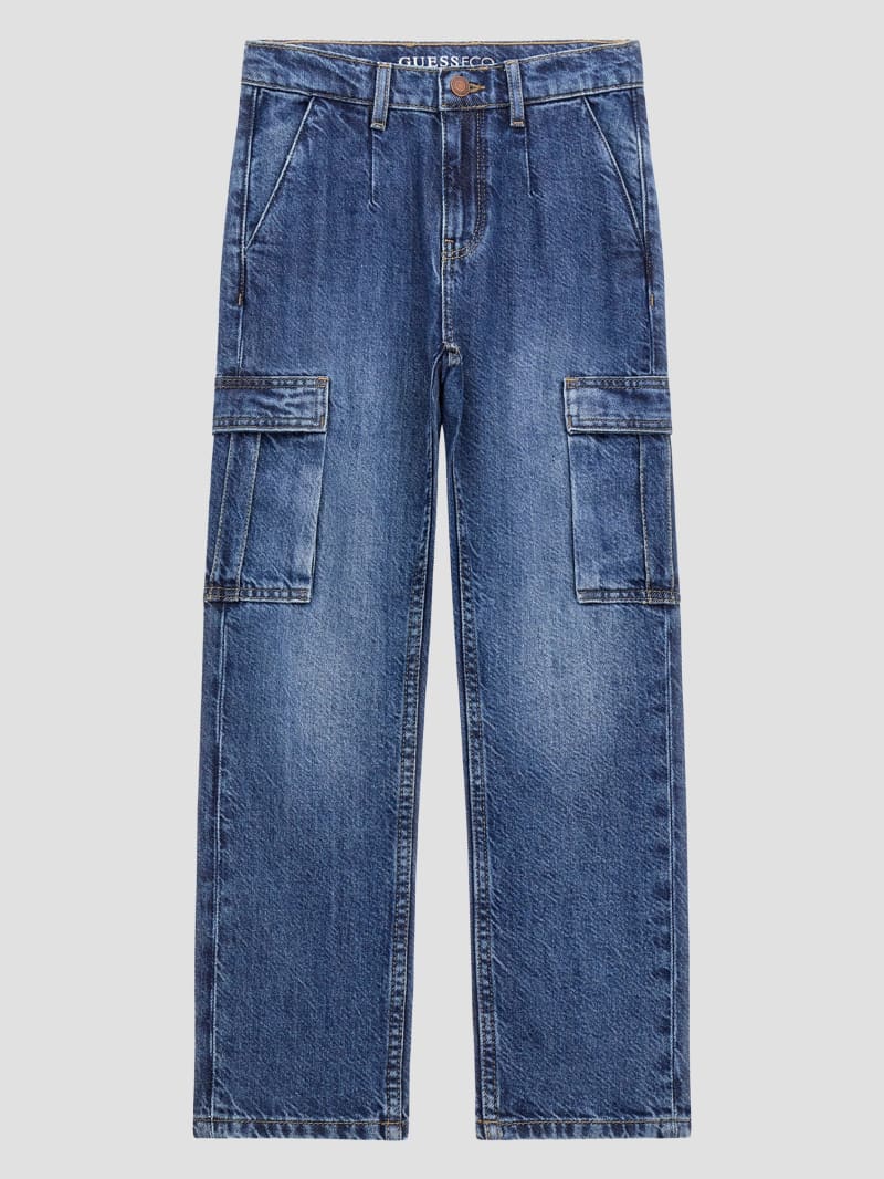 Eco Denim Cargo Pants 7 18