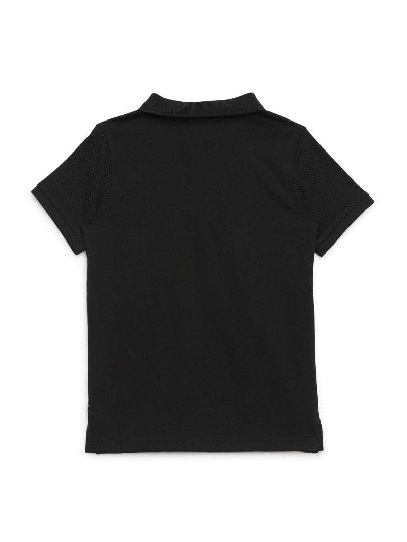 Black polo shirt for boys online
