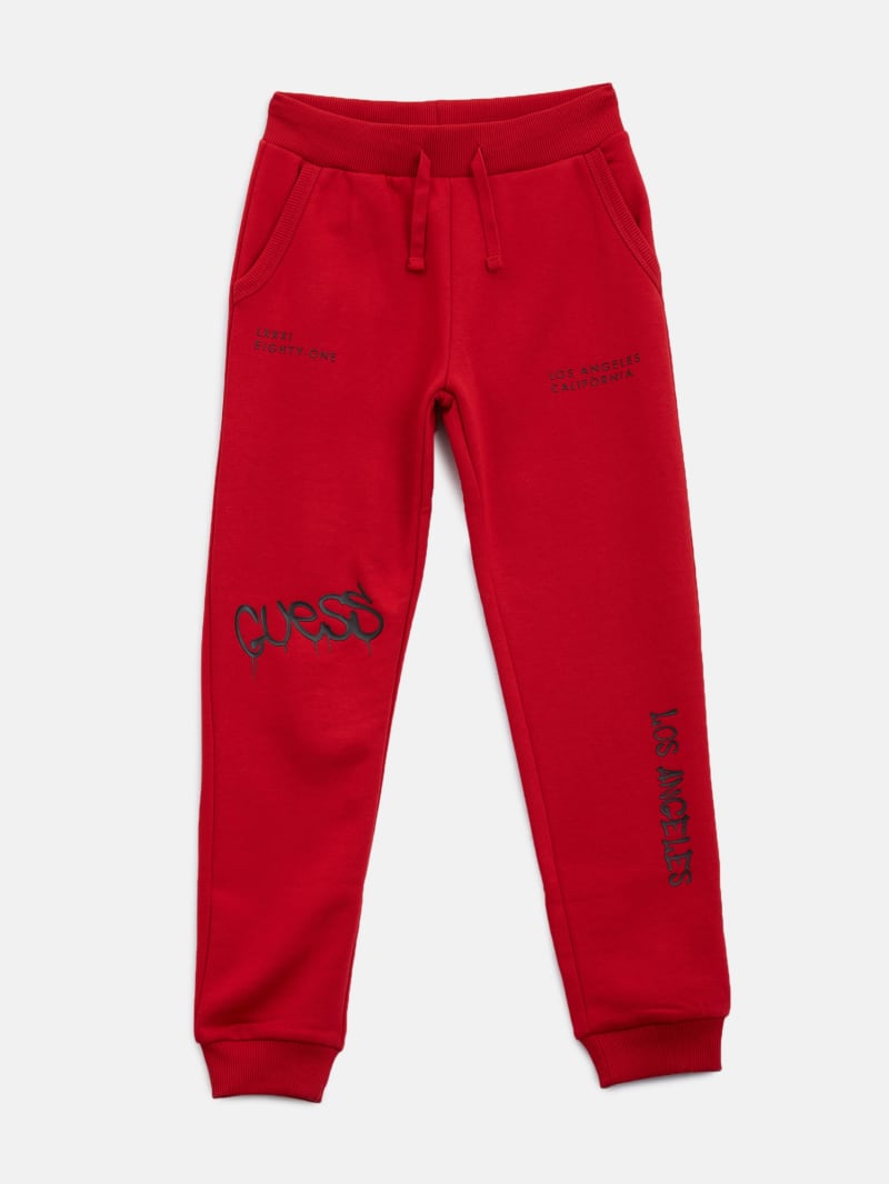 Eco Fox Graffiti Active Pants (7-16) | GUESS Factory