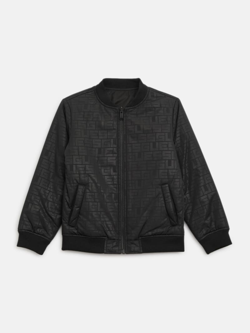 LiSS リスReversible Blouson　BlackxKhaki Winnie Reversible Jacket (7-16) | GUESS Factory Ca