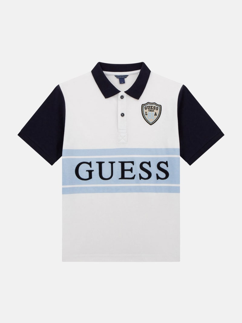 G♥ Eco Oversized Color-Block Polo (7-16) | GUESS