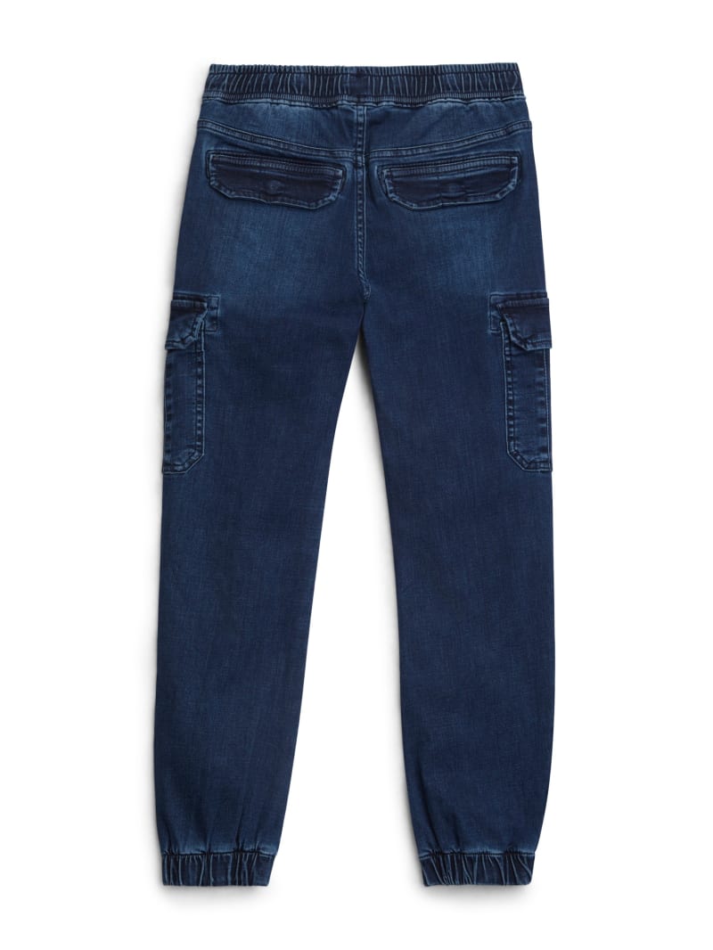 Eco Cargo Denim Joggers (7-16)
