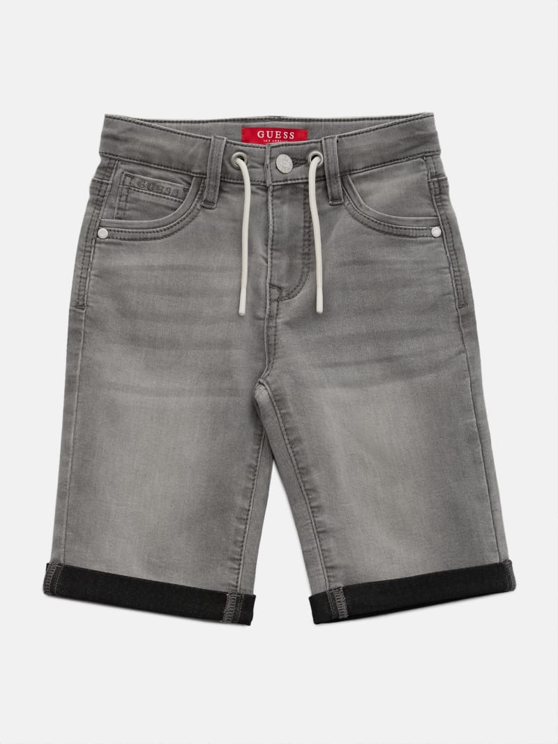 Linus Grey Shorts (7-18) | GUESS Factory Ca