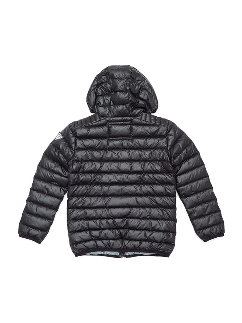 guess bubble jacket black