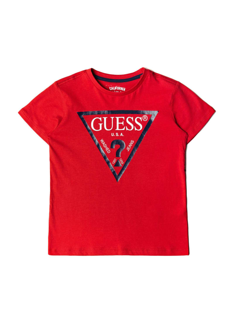 Fruta vegetales raya varilla GUESS Kids Logo Tee (7-14) | GUESS