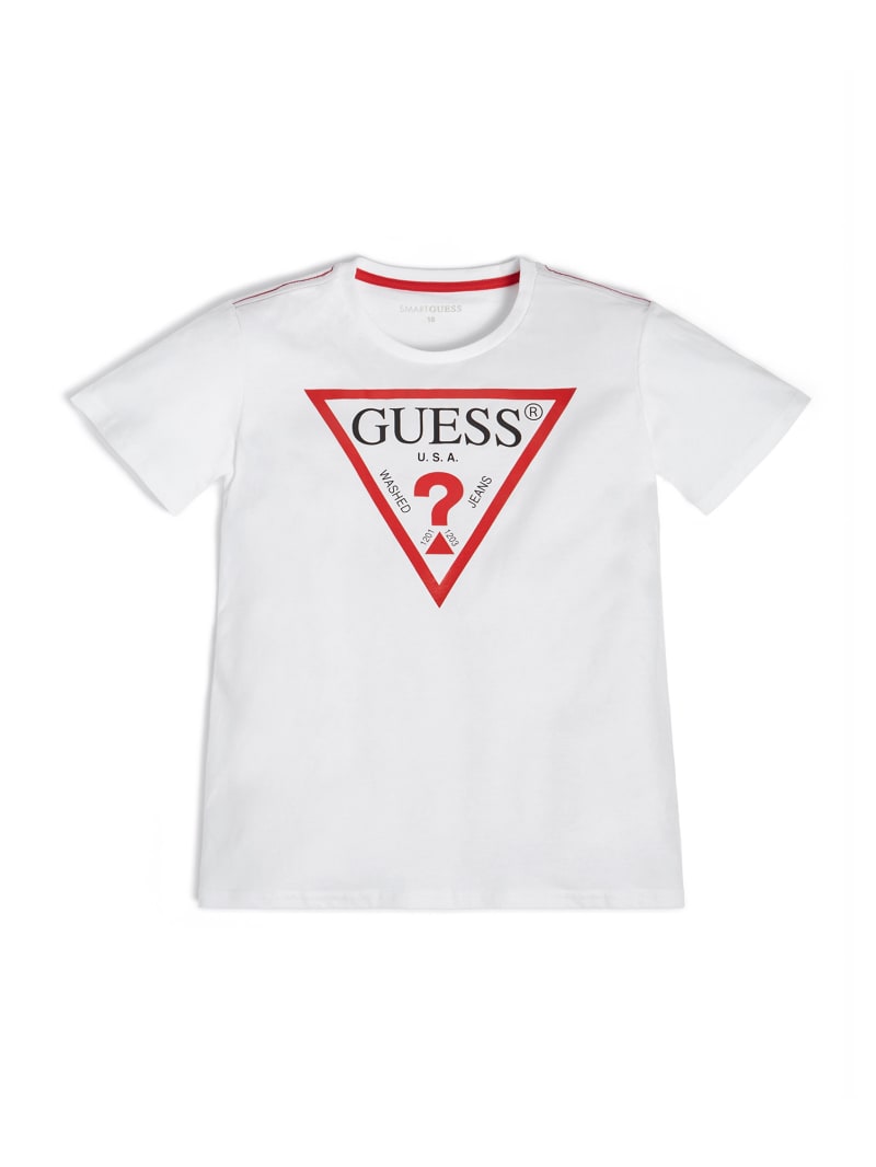 White best sale guess tee