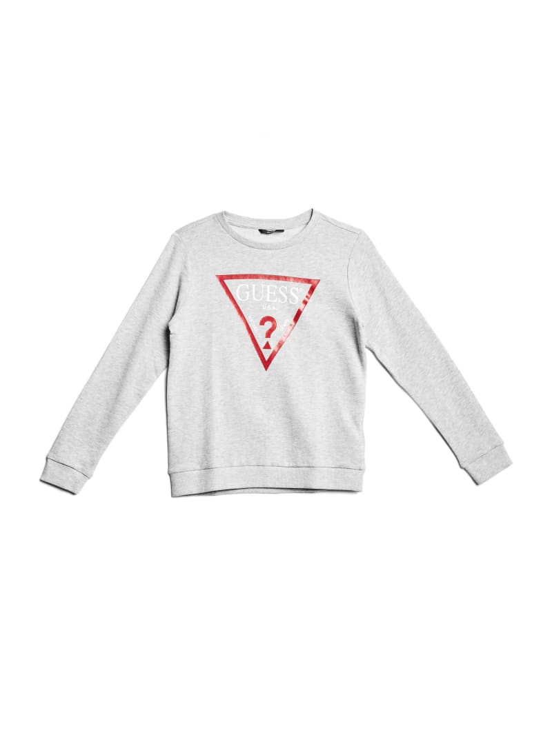 GUESS Kids Triangle Logo Fleece Sweatshirt (7-14)