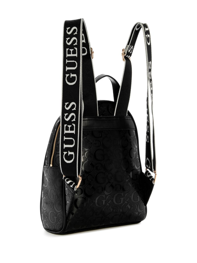 Millom Shiny Coated Logo Backpack | GUESS Factory